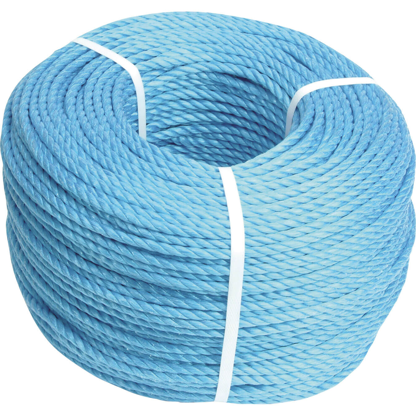 Image of Faithfull Blue Poly Rope 10mm 30m
