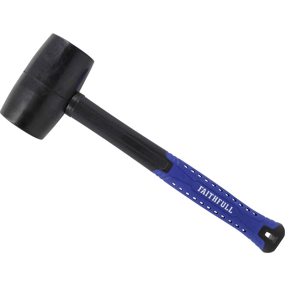 Faithfull Black Fibreglass Mallet 680g