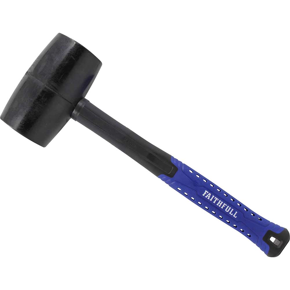 Faithfull Black Fibreglass Mallet 907g