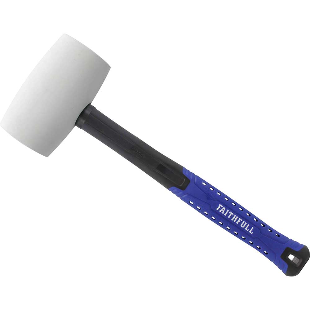 Faithfull White Fibreglass Mallet 907g