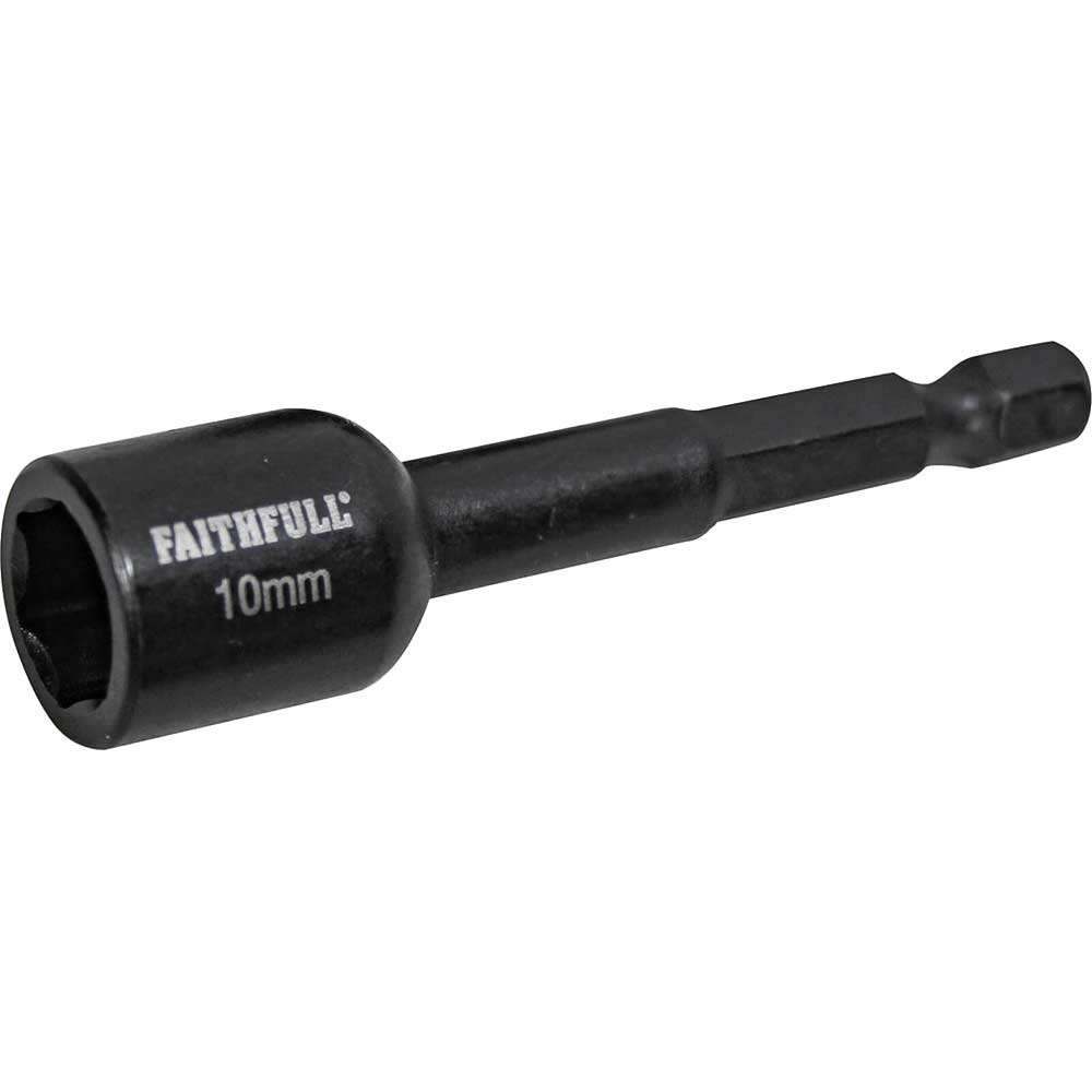 Faithfull Magnetic Impact Nut Driver 10mm