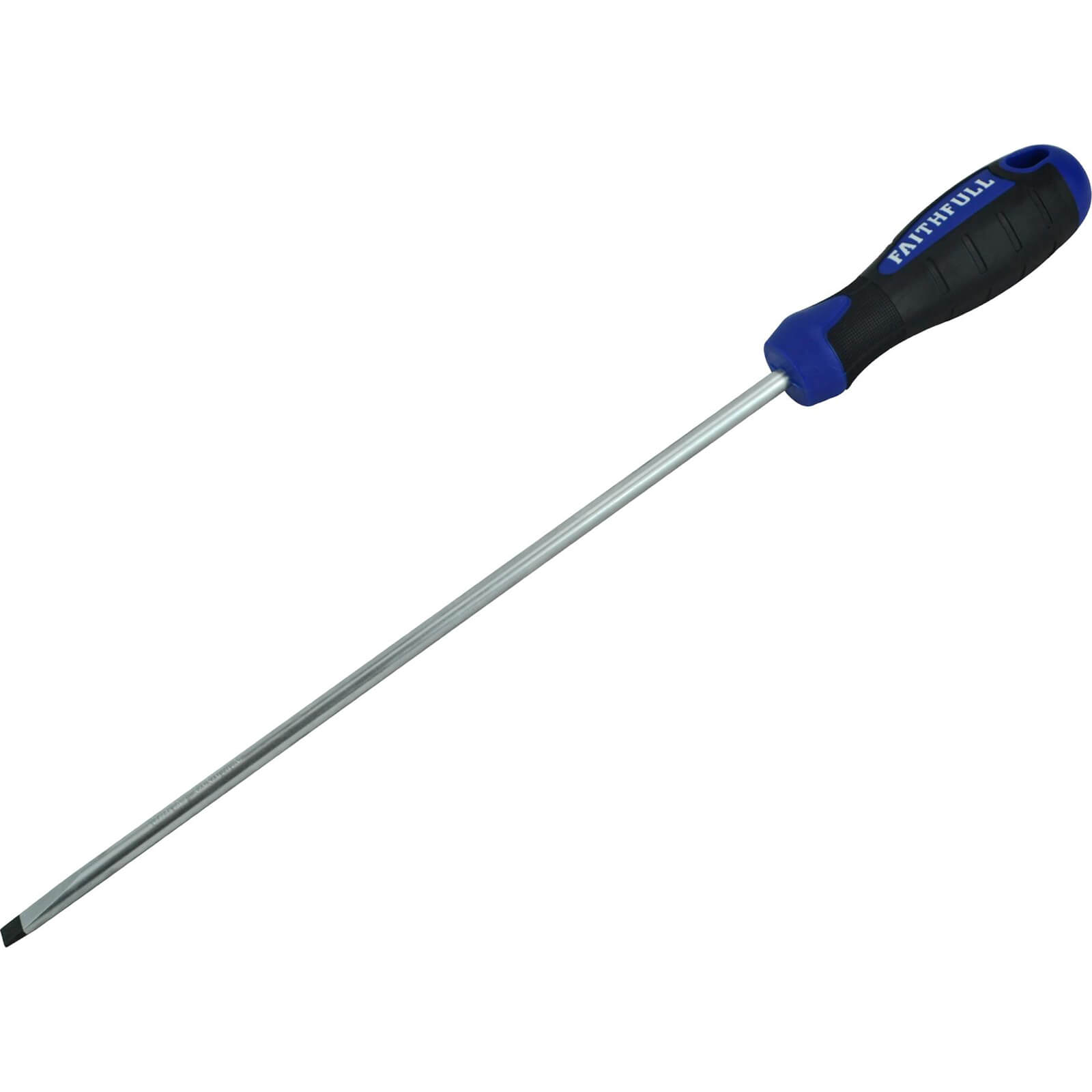 Image of Faithfull Soft Grip Parallel Slotted Tip Screwdriver 6.5mm 250mm