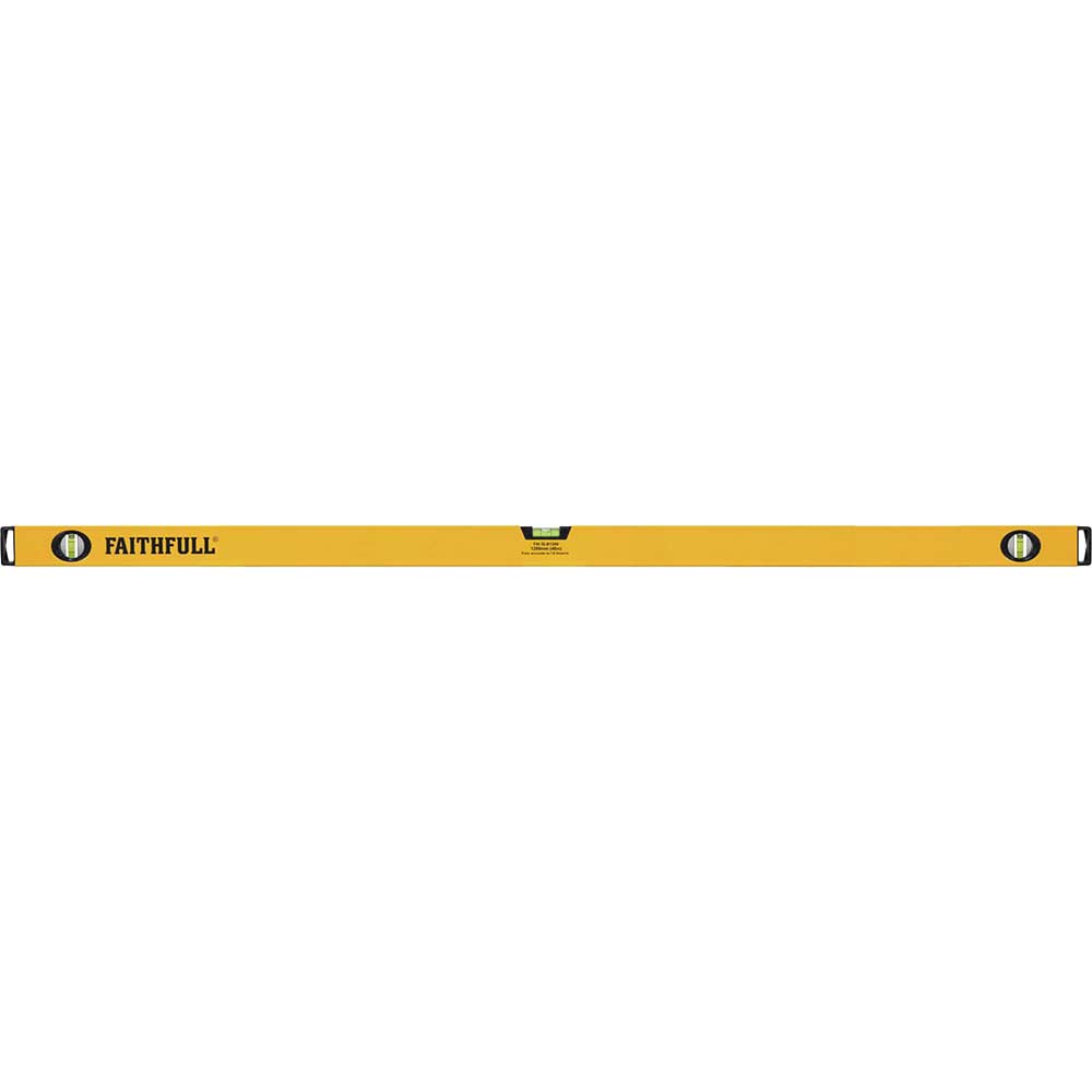 Faithfull 3 Vial Box Spirit Level 48" / 120cm
