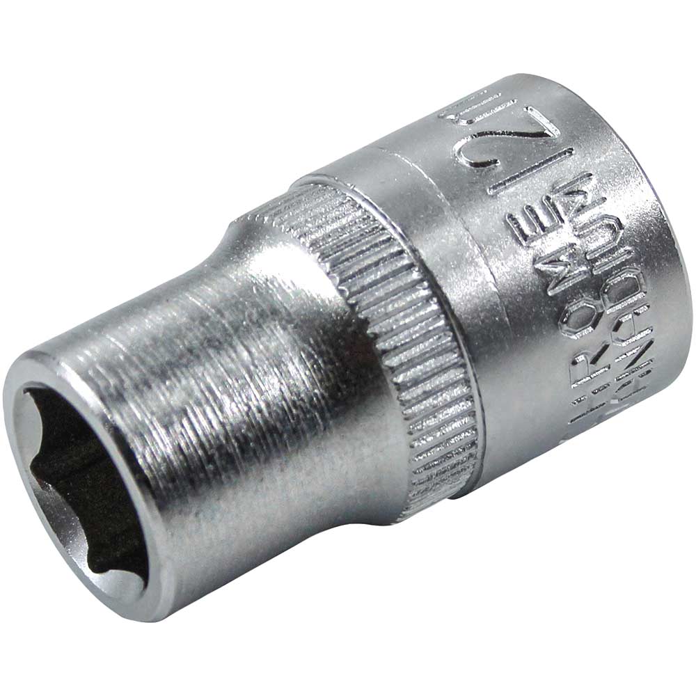 Faithfull 1/2" Drive Hexagon Socket Metric 1/2" 12mm