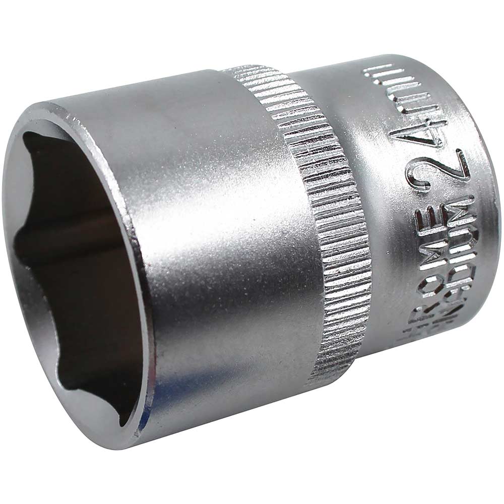Faithfull 1/2" Drive Hexagon Socket Metric 1/2" 24mm