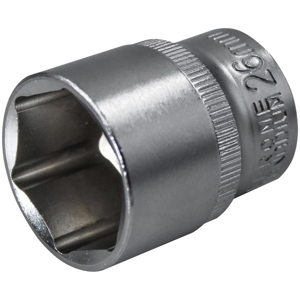 Faithfull 1/2" Drive Hexagon Socket Metric 1/2" 26mm