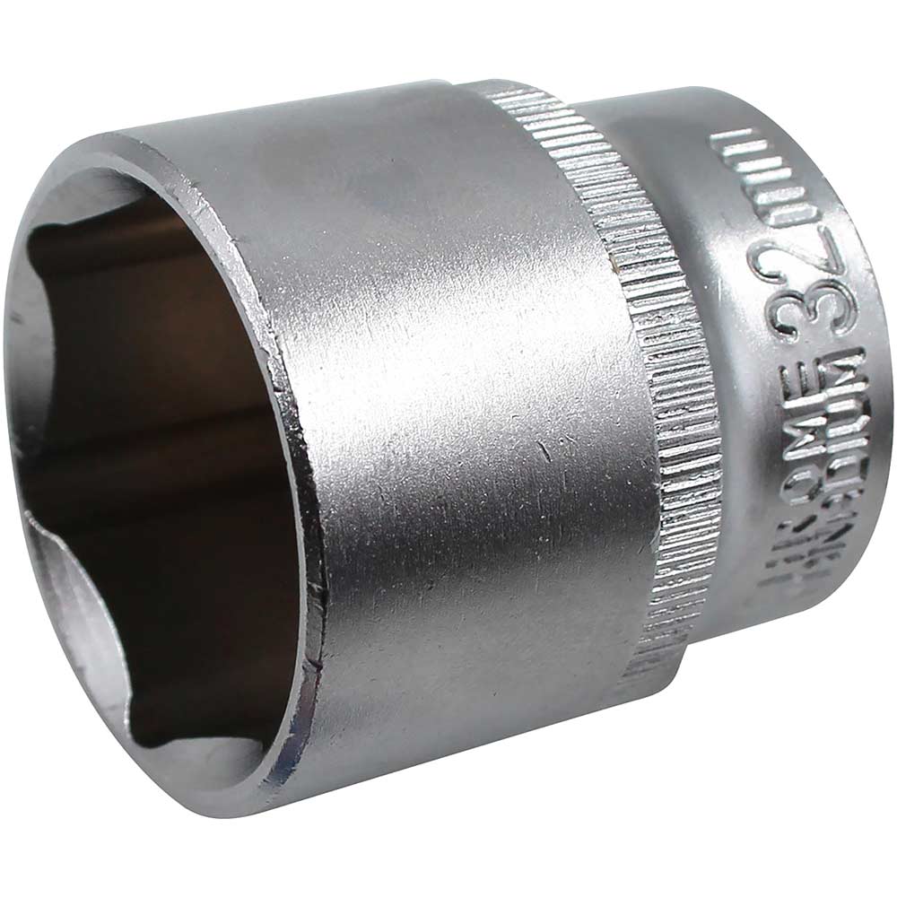Faithfull 1/2" Drive Hexagon Socket Metric 1/2" 32mm