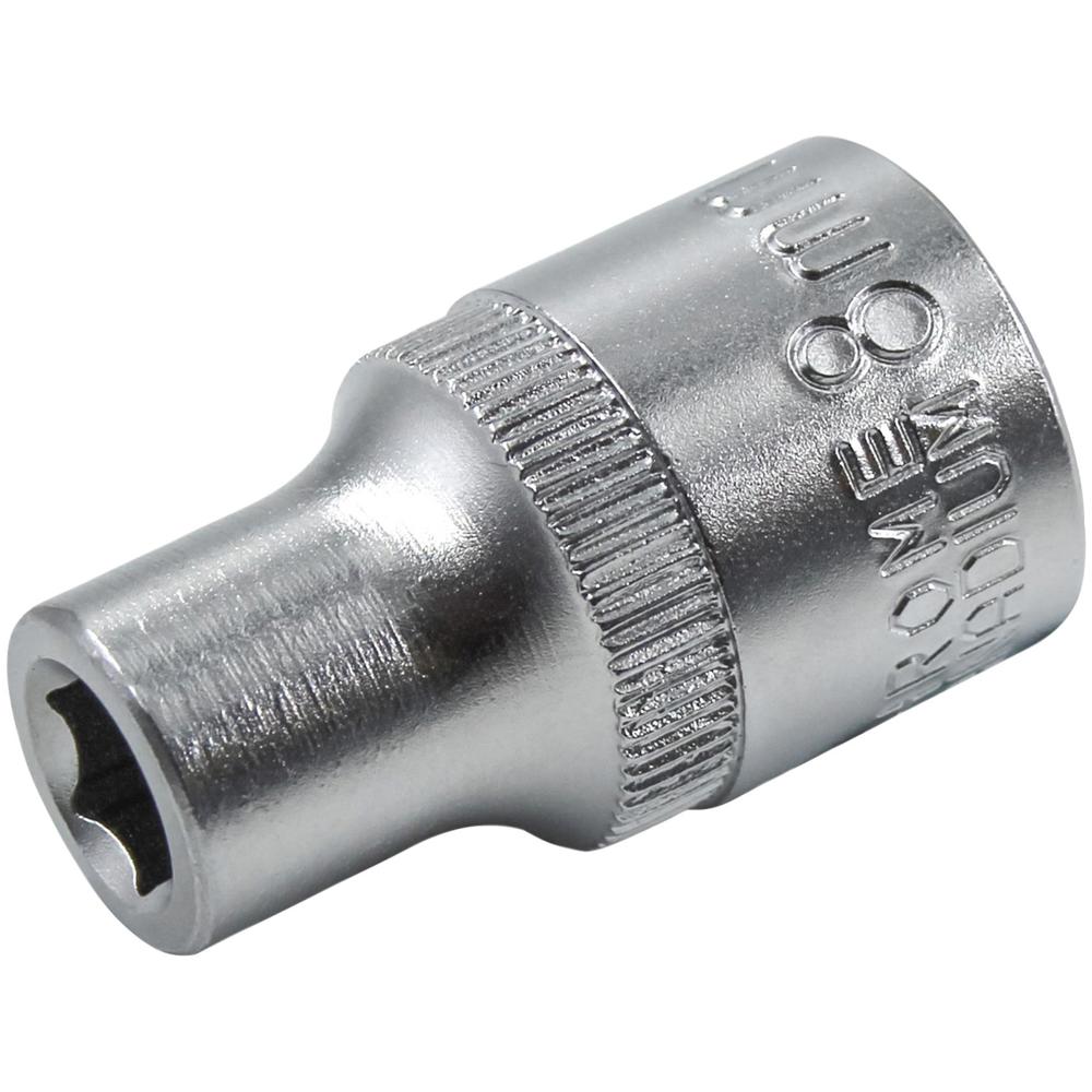 Faithfull 1/2" Drive Hexagon Socket Metric 1/2" 8mm