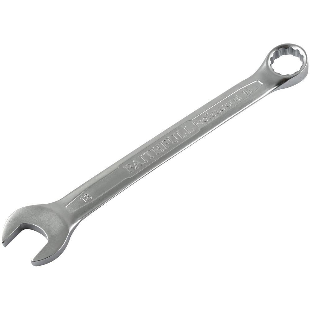 Faithfull Combination Spanner Metric 18mm