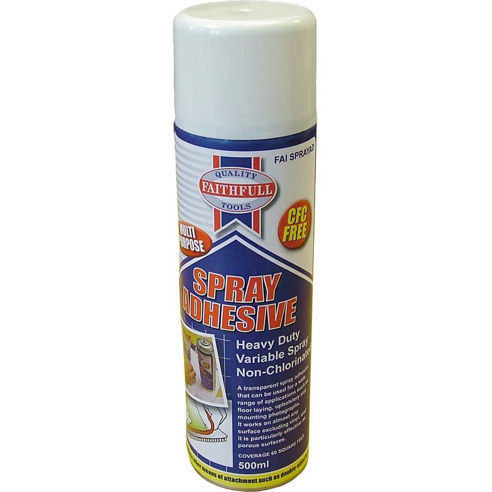 Faithfull Spray Adhesive Spray Adhesives