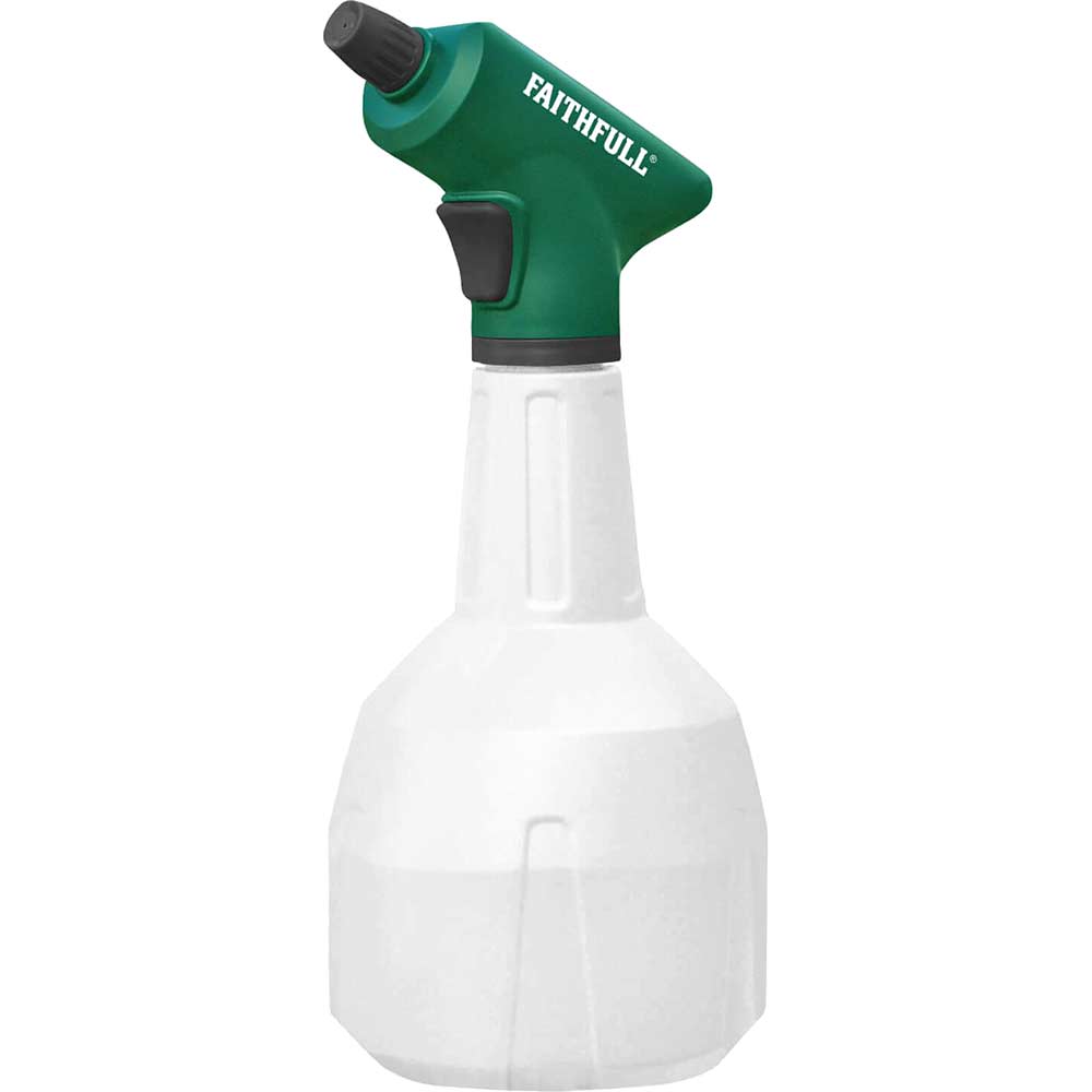 Image of Faithfull Handheld Battery Powered Sprayer 1l