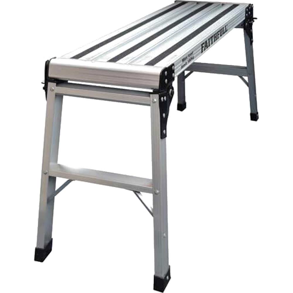 Image of Faithfull Aluminium 2 Step Hop Up Work Platform