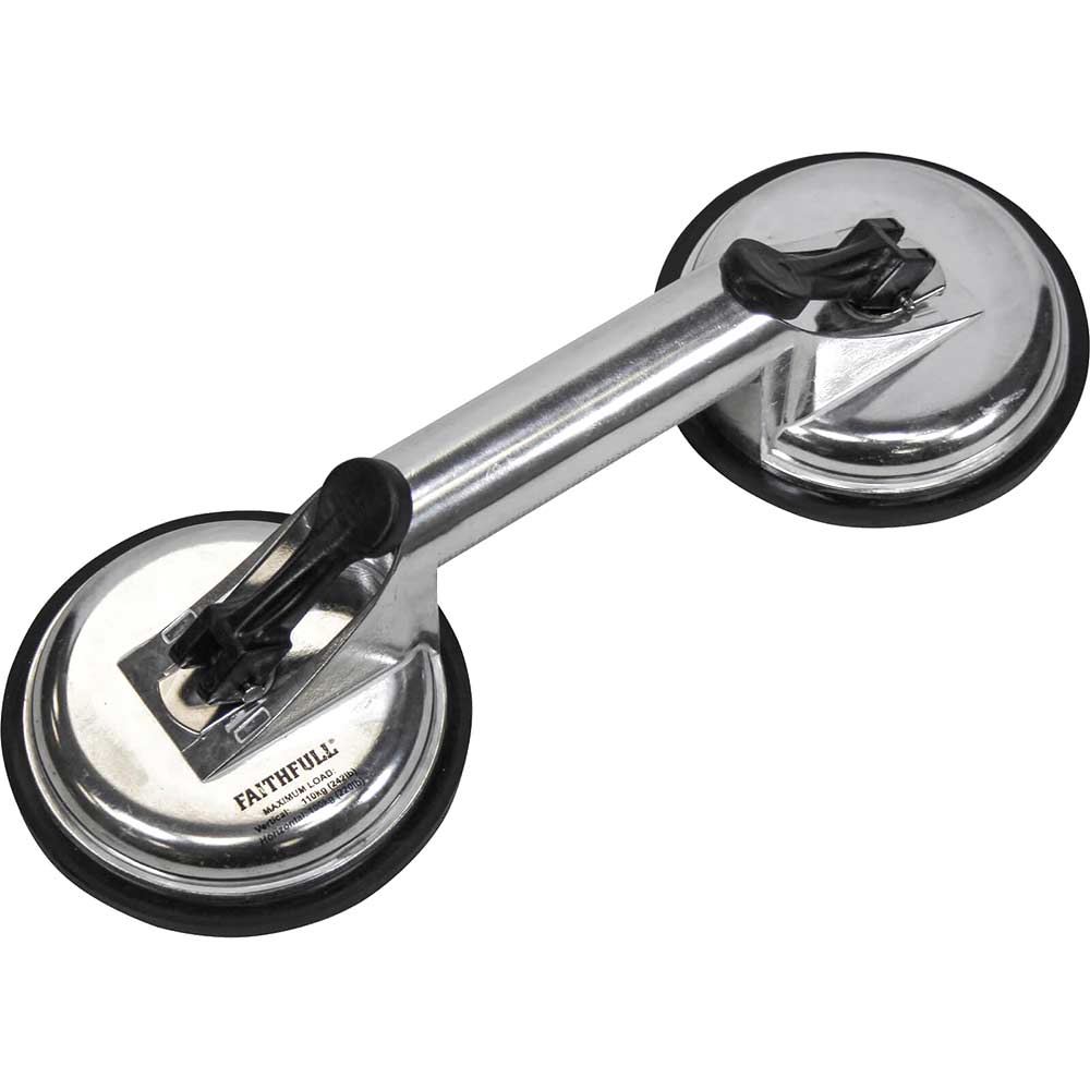 Faithfull Professional Suction Cup Lifter Double