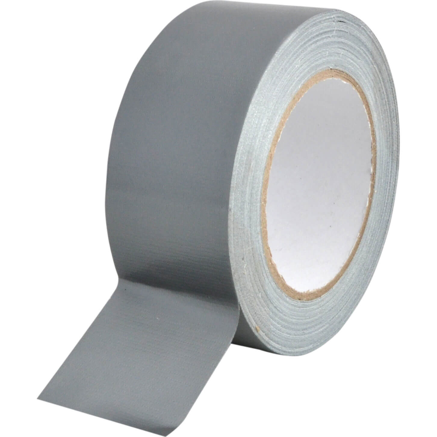 Image of Faithfull Heavy Duty Duct Tape Silver 50mm 25m
