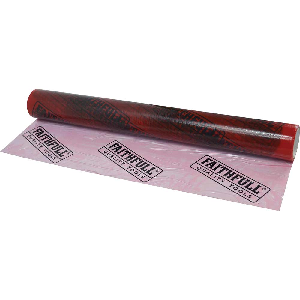Faithfull Hard Surface Protector 600mm 25m Pack of 1