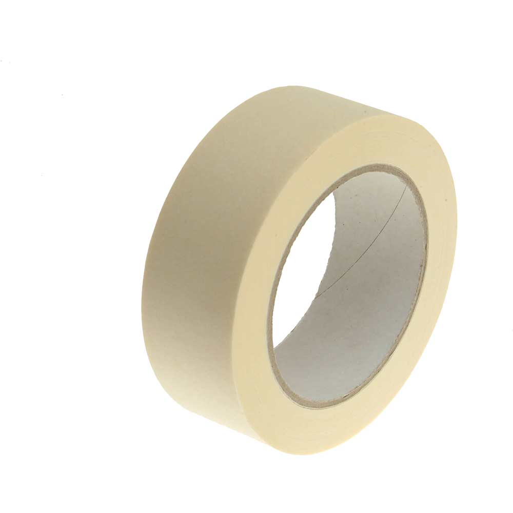 Image of Faithfull Masking Tape White 25mm 50m