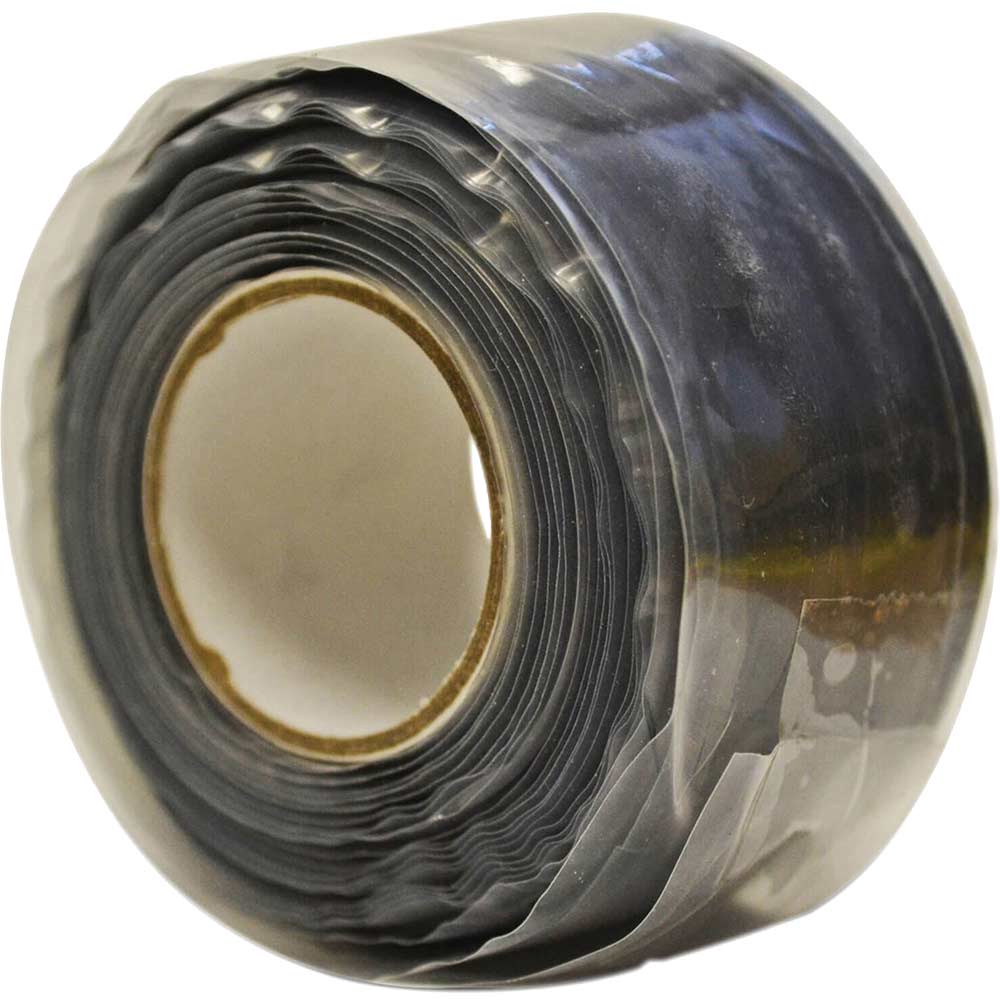 Faithfull Black Silicone Tape Black 25mm 3m