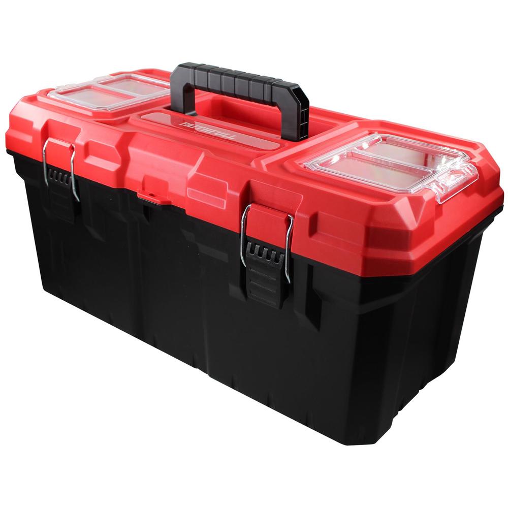 Faithfull Polypropylene Plastic Tool Box 550mm