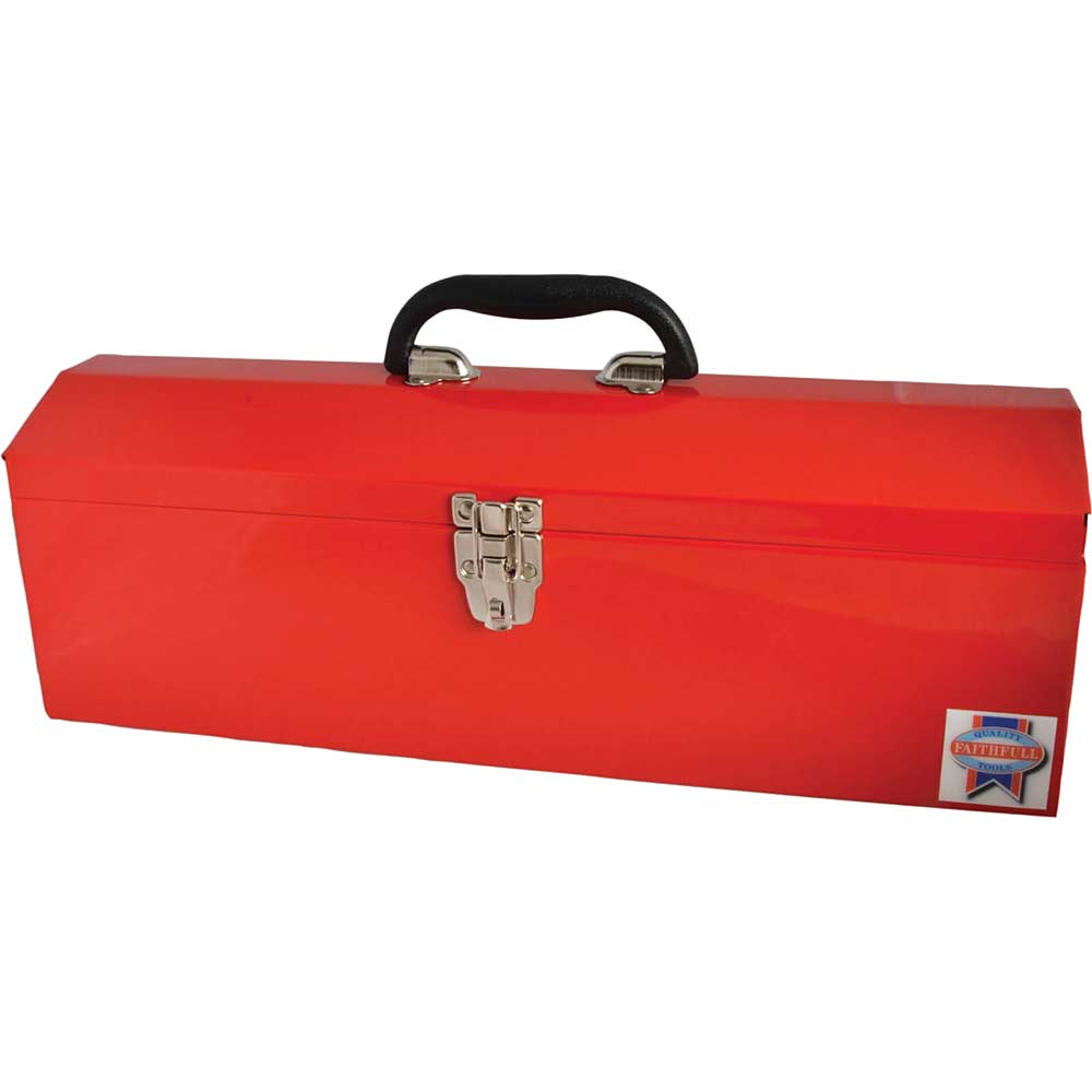 Image of Faithfull Metal Barn Tool Box 475mm