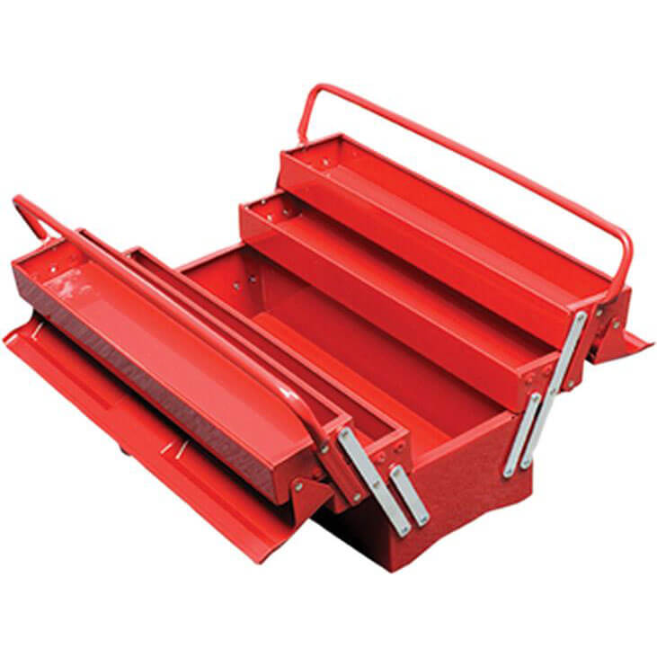 Image of Faithfull Metal Cantilever Tool Box 480mm