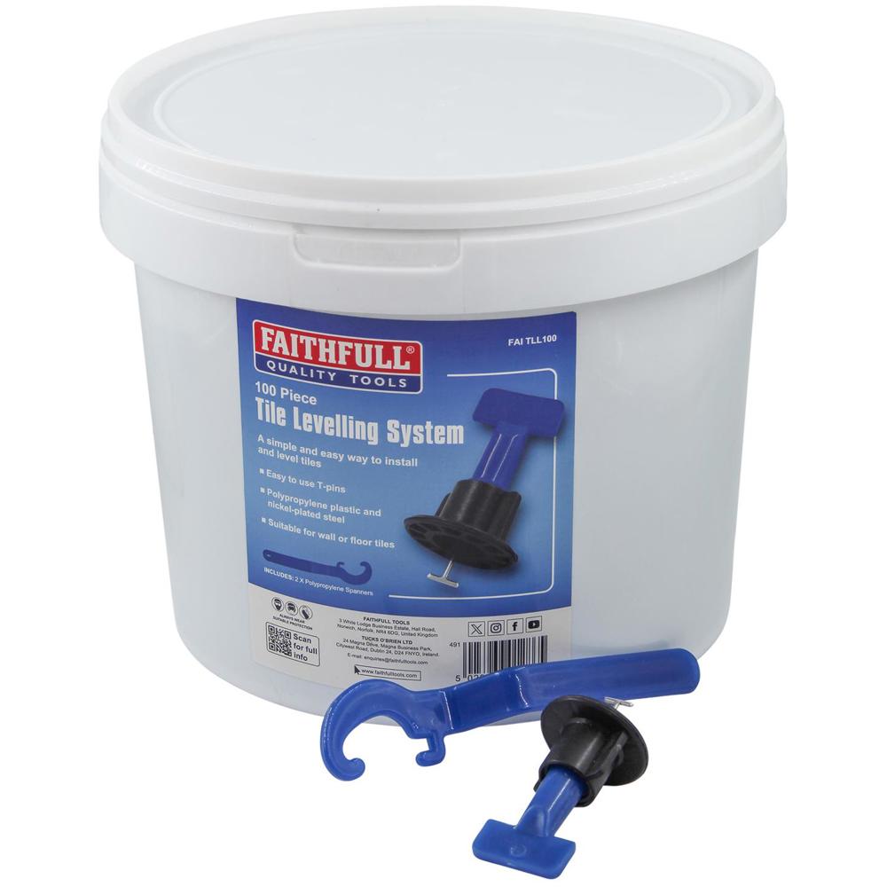 Faithfull Tile Levelling System Kit