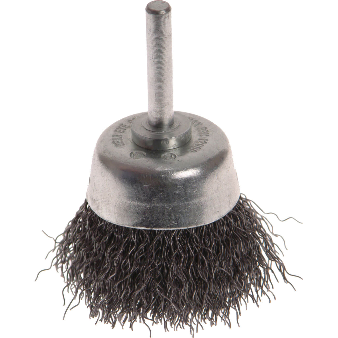Image of Faithfull Crimped Wire Cup Brush 50mm 6mm Shank