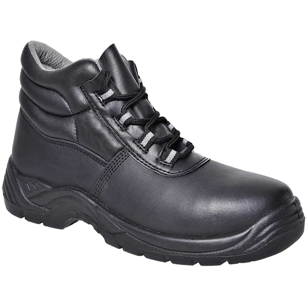 Portwest Compositelite S1P Metal Free Safety Boots Black Size 8