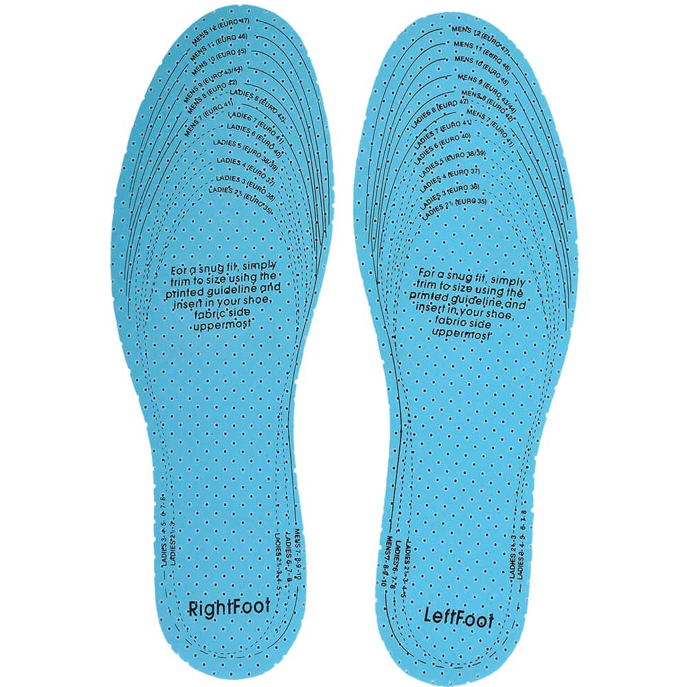 Portwest Actifresh Foam Cushioned Antibacterial Insoles One Size