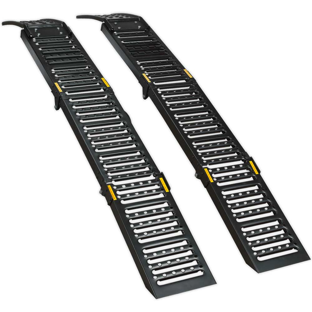 Sealey FCR500 Steel Folding Loading Ramps 500Kg