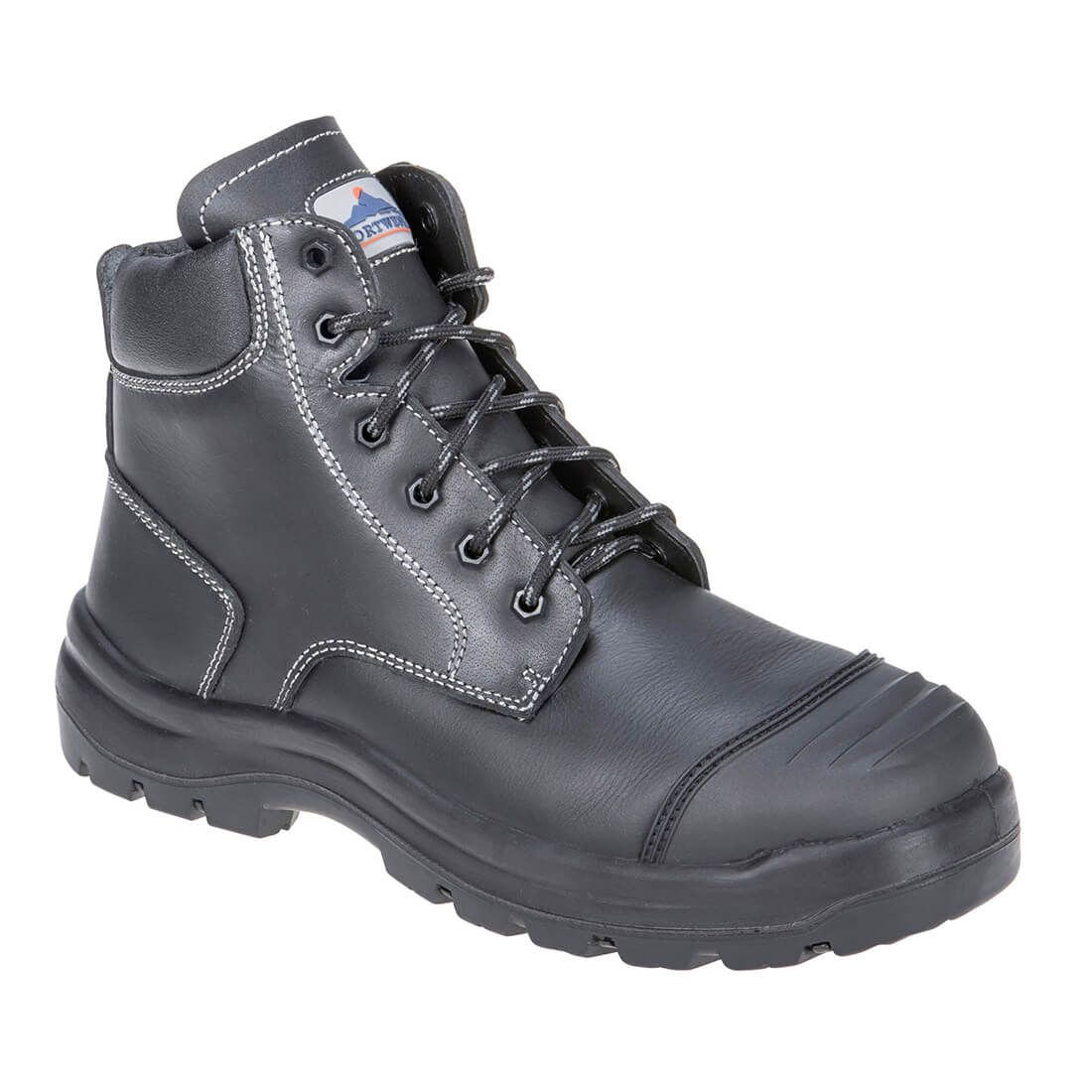 Image of Portwest Mens Clyde Safety Boots Black Size 10.5