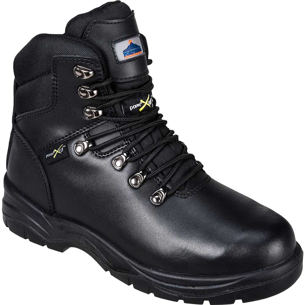 Portwest Met Protector Safety Boots with Metatarsal Protection Black Size 11