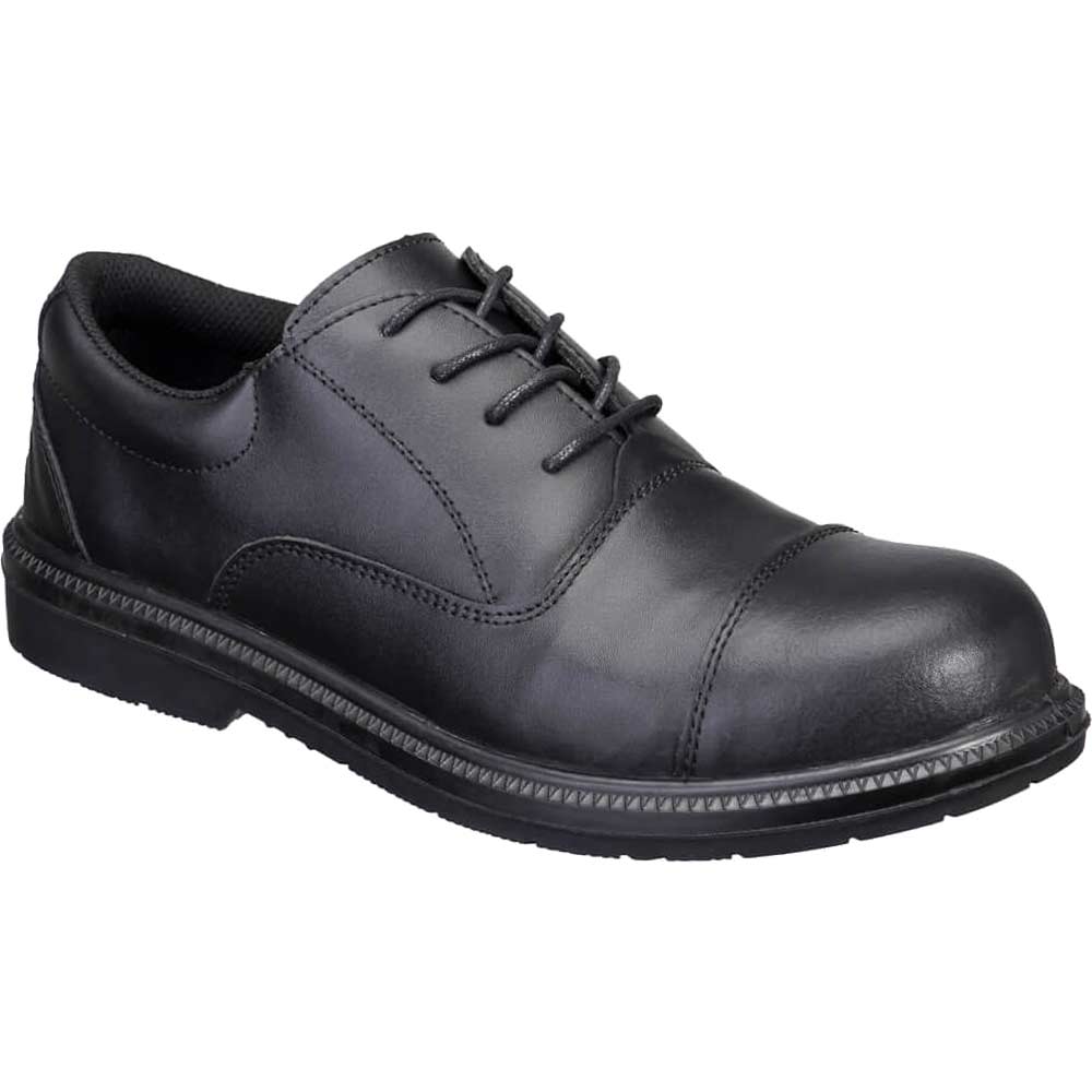 Portwest Steel Action Leather Executive S3 Safety Shoes Black Size 9