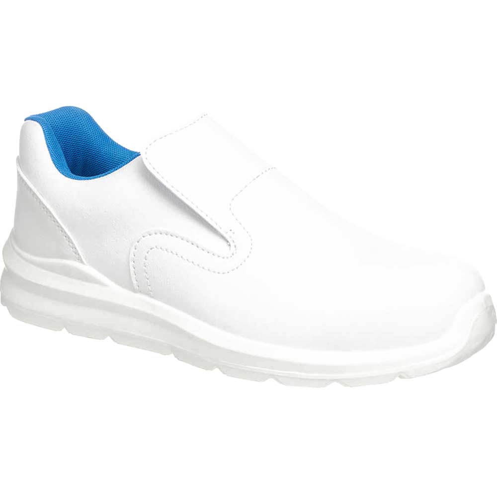 Portwest Compositelite Slip On Safety Trainers White Size 10.5