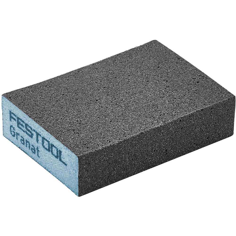 Image of Festool Abrasive Hand Sanding Sponge Block 36g Pack of 6