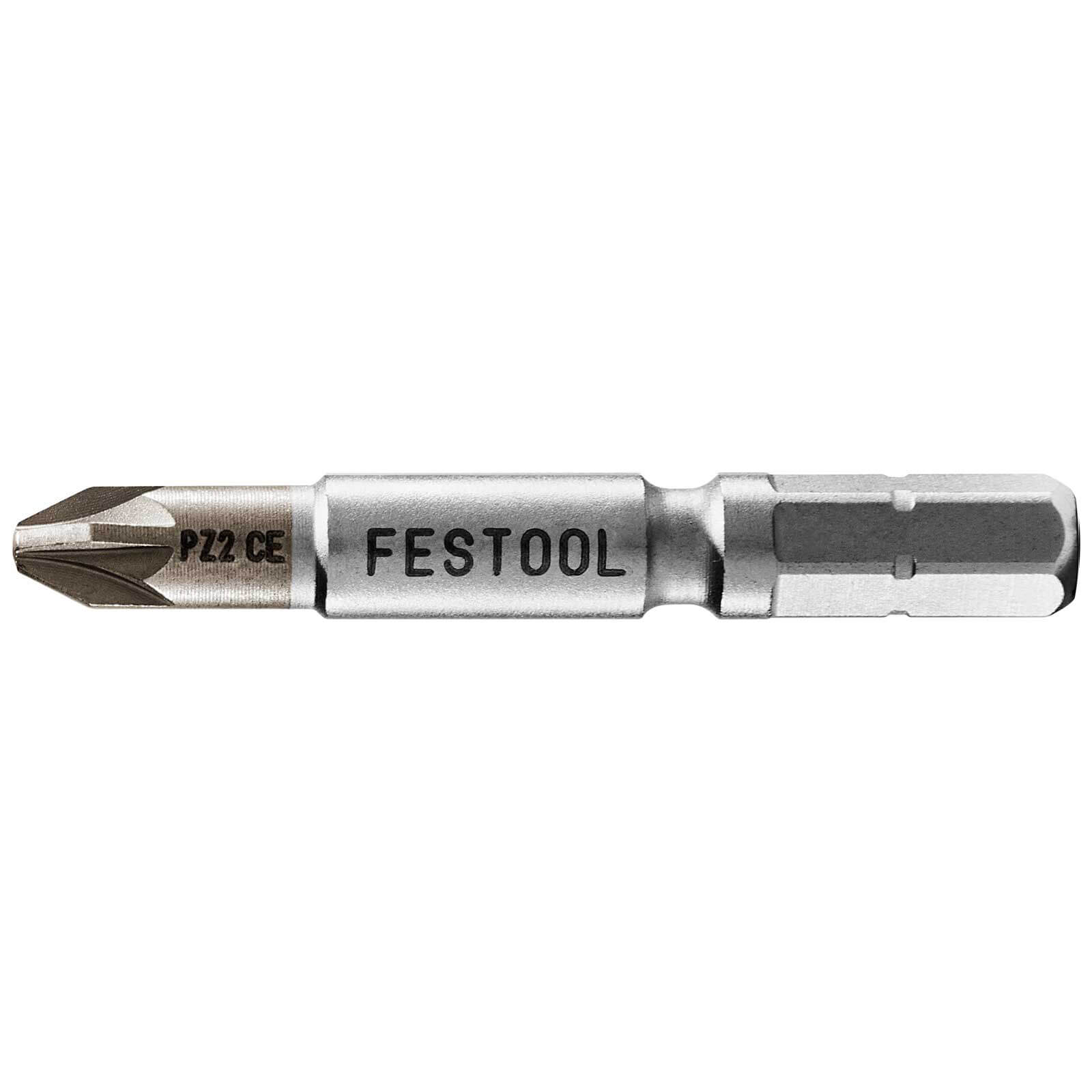 Image of Festool Centrotec Pozi Screwdriver Bits PZ2 50mm Pack of 2