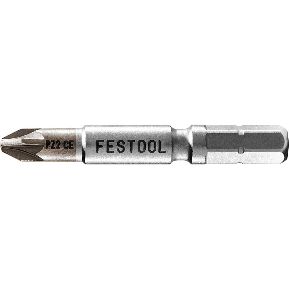 Festool Centrotec Pozi Screwdriver Bits PZ2 50mm Pack of 2