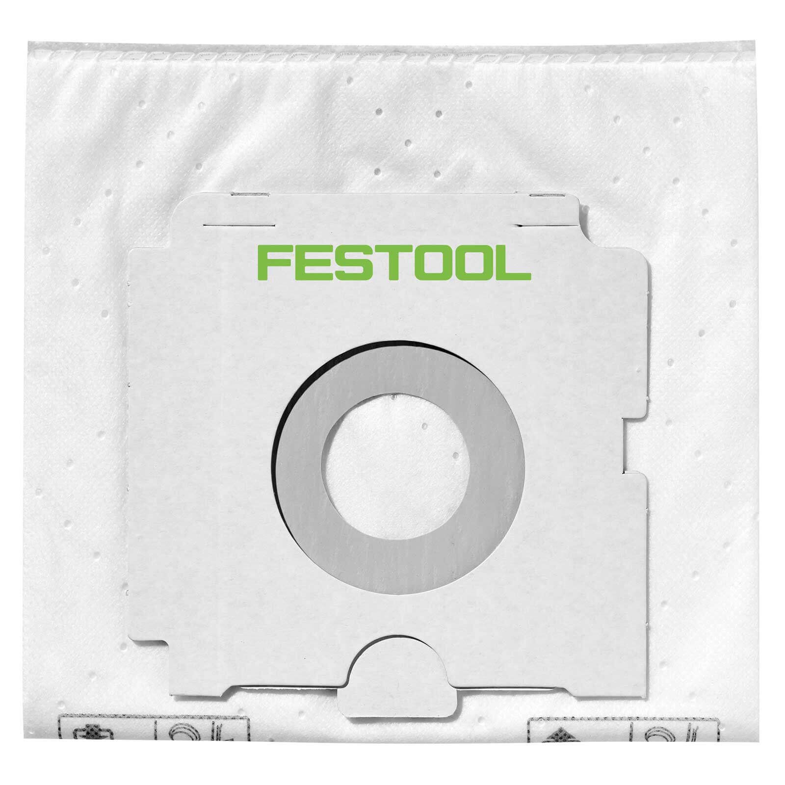 Photos - Vacuum Cleaner Festool SelfClean Filter Bags for CT 36 Pack of 5 496186 