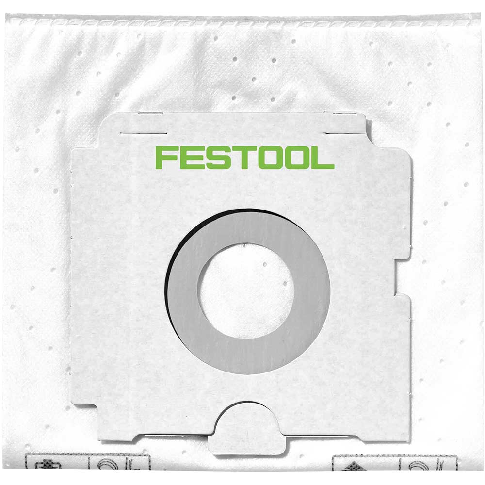 Photos - Vacuum Cleaner Festool SelfClean Filter Bags for CT 36 Pack of 5 496186 