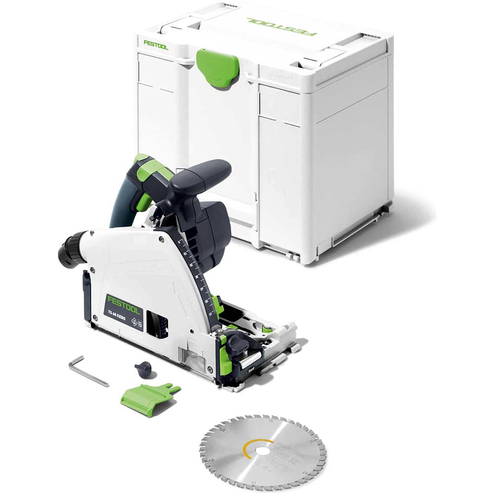 Image of Festool TS 60 KEBQ Plus Plunge Cut Circular Saw 240v