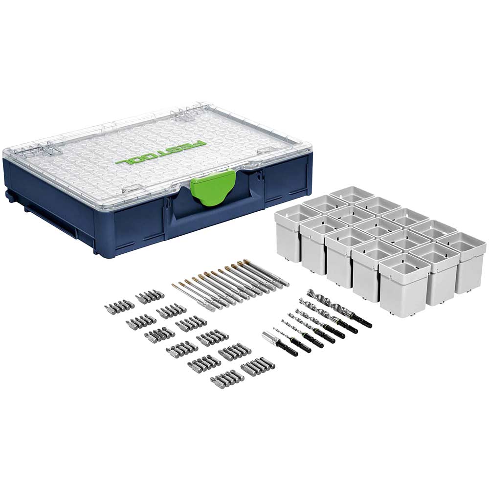 Image of Festool 89 Piece Systainer Centrotec Organizer Case