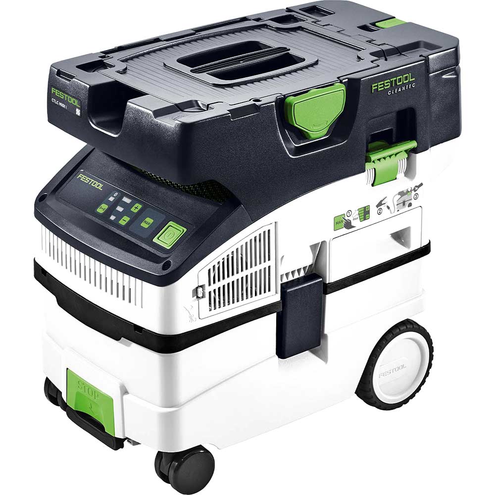 Festool CTLC Cleantec MIDI 18v Cordless L Class Mobile Dust Extractor No Batteries No Battery Charger