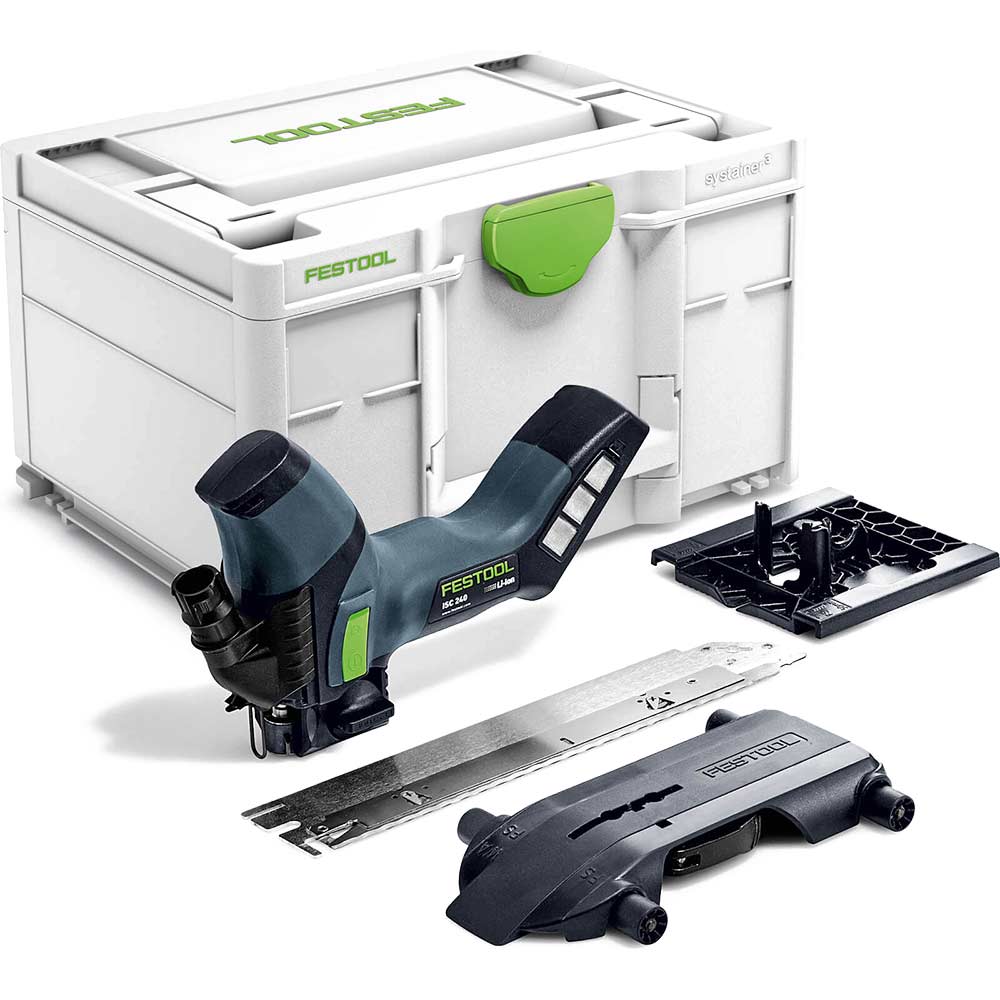 Festool ISC 240 18v Cordless Brushless Insulation Saw No Batteries No Battery Charger Case