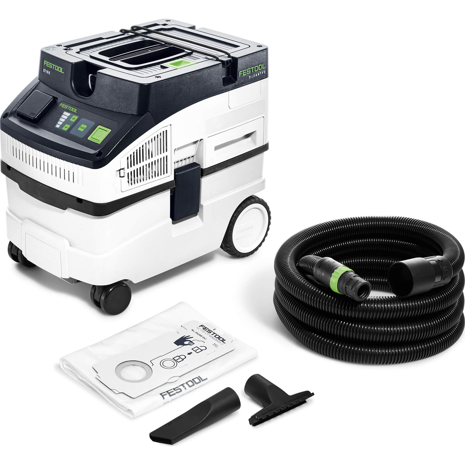 Photos - Vacuum Cleaner Festool CT15 E Cleantec Mobile Dust Extractor 240v CLEANTEC CT 15 E 