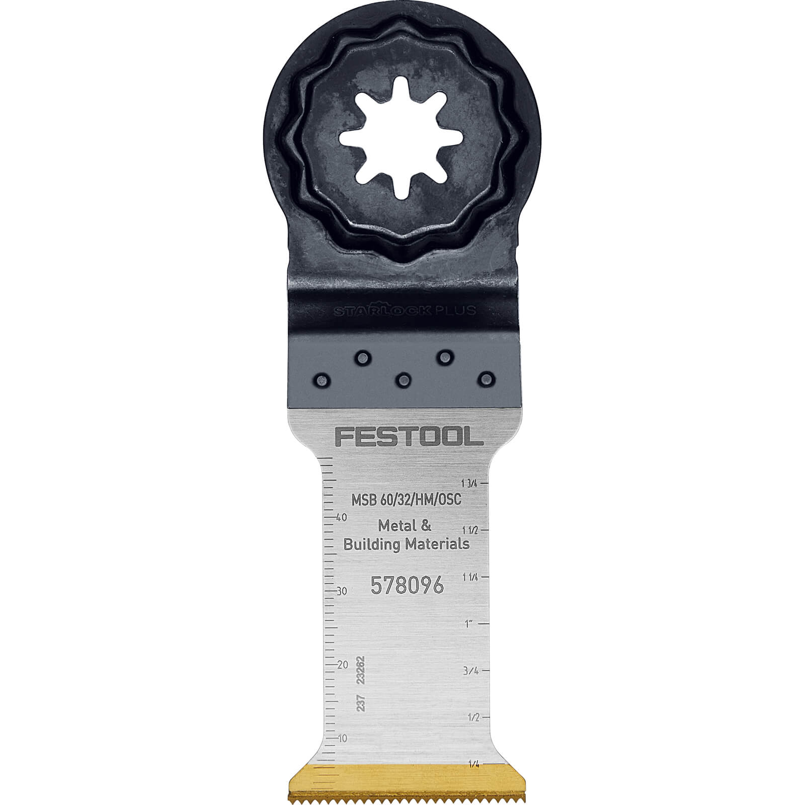 Starlock Plus Carbide Oscillating Multi Tool Plunge Blade