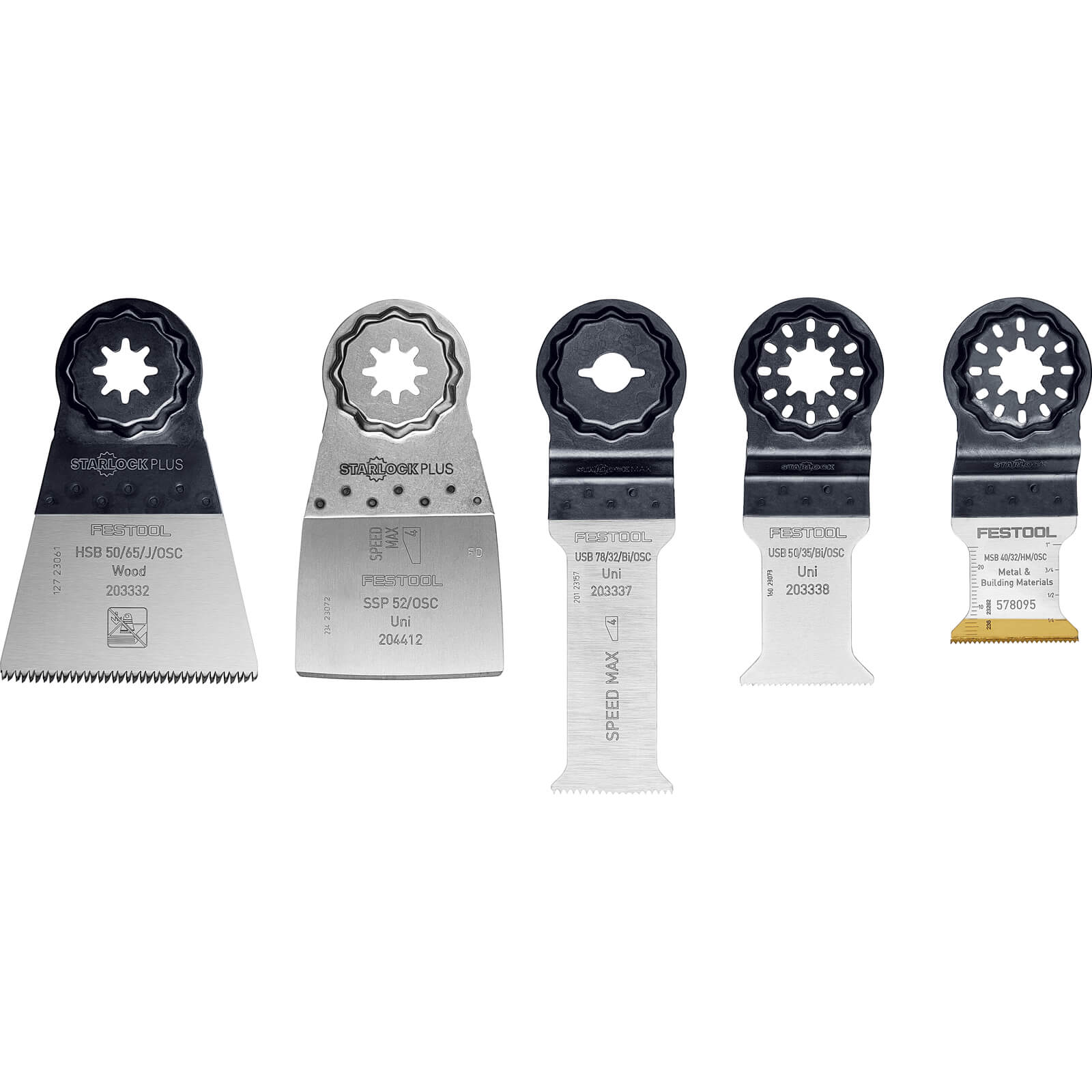 OSC-SORT/5 Starlock Max Oscillating Multi Tool Accessory Set