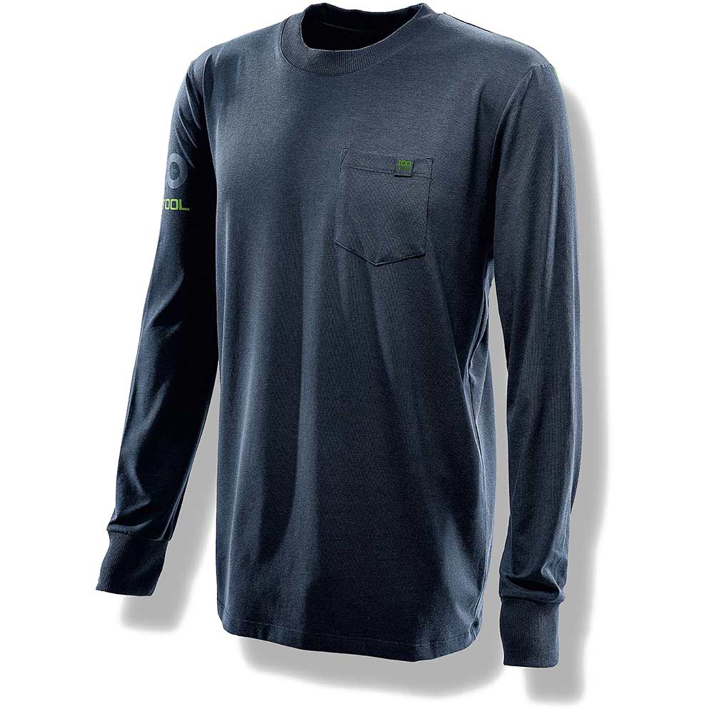 Festool 100 Years Long Sleeved T Shirt Dark Blue 3XL