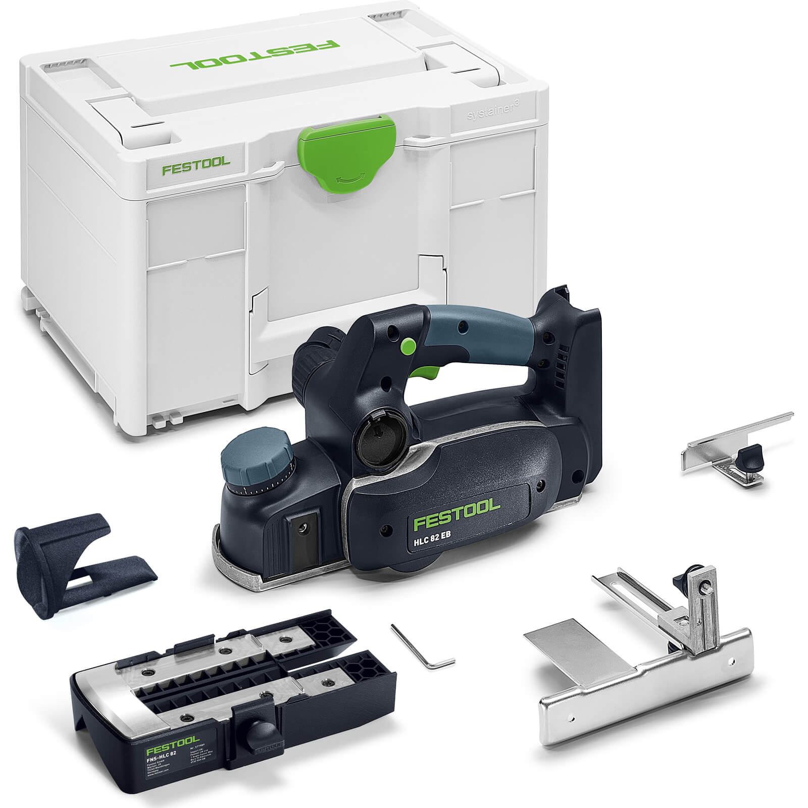 Festool HLC 82 EB 18v Cordless Planer No Batteries No Charger Case og Accessories