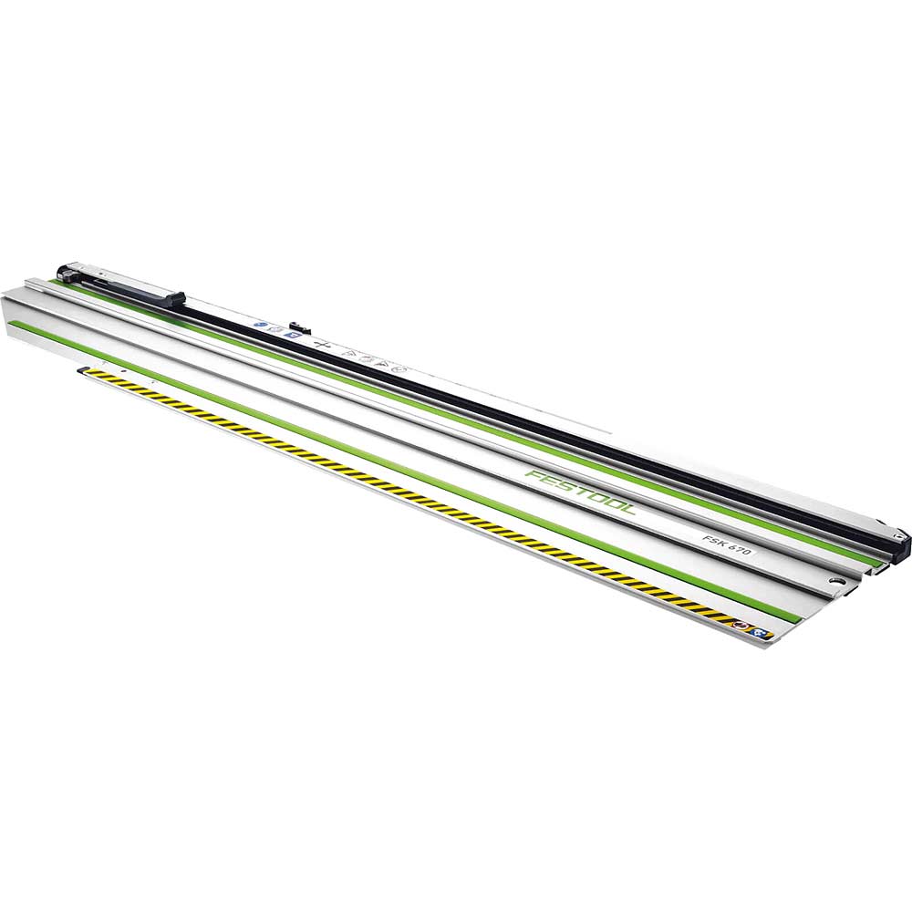 Image of Festool FSK Cross Cutting Guide Rail For HKC Circular Saw 670mm