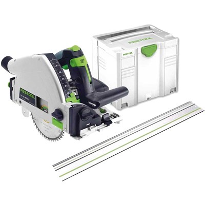 Festool TS55 REBQ + FS Plunge Cut Circular Saw and Guide Rail Kit