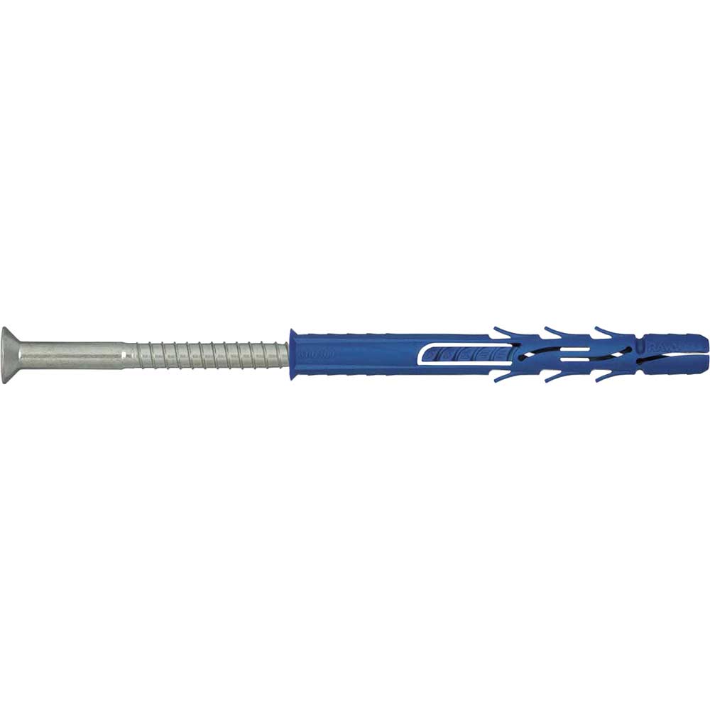 Rawl FF1 CounterSunk Head Nylon Frame Fixing A4 Stainless 10mm 160mm Pack of 25